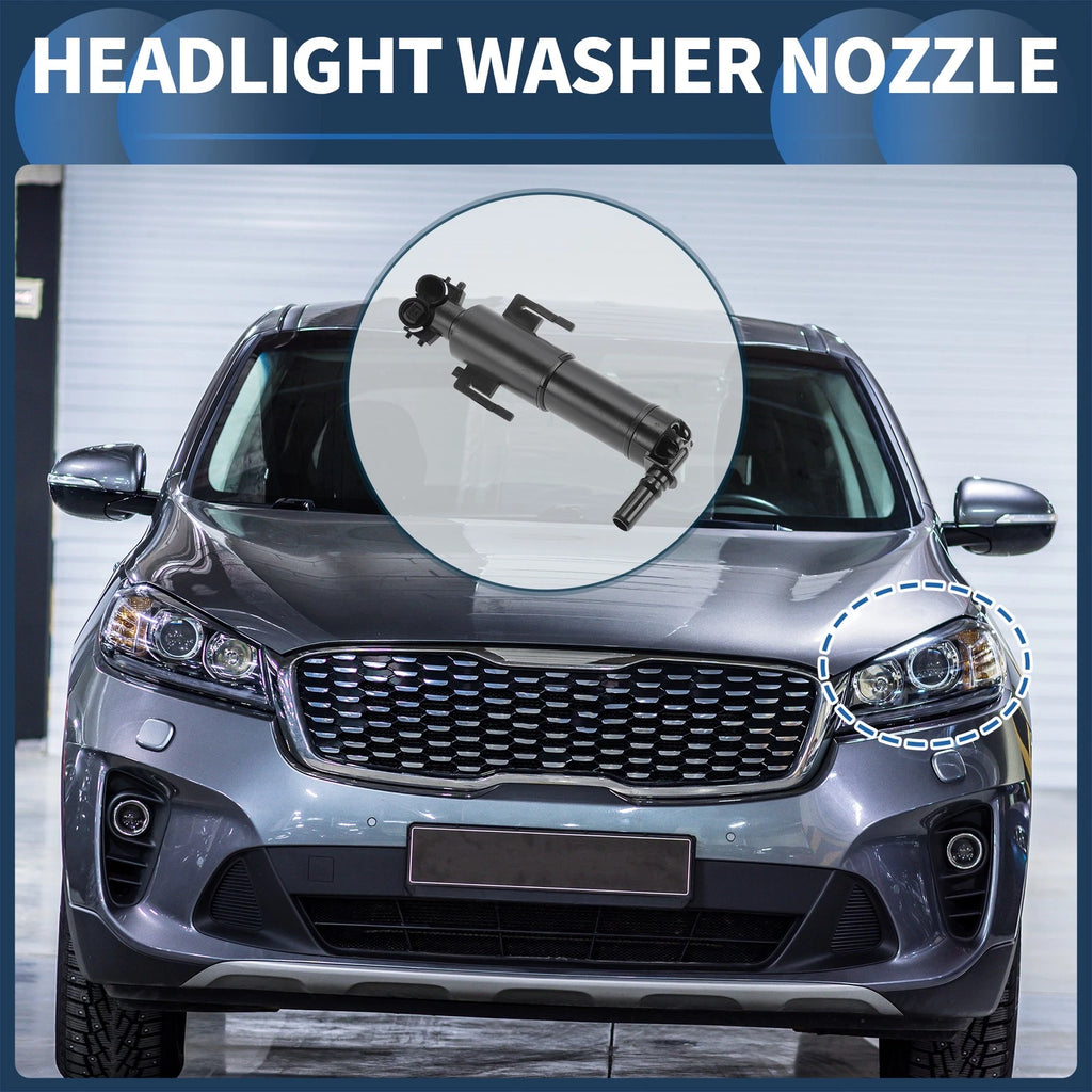 Headlight Washer Nozzle Front Driver Side for BMW 740i (2014–2018)