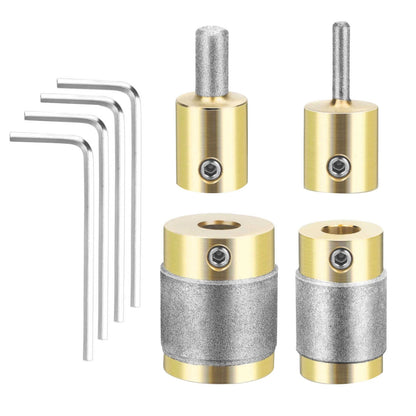 4PCS Diamond Bits for Stained Glass Grinder (Universal)