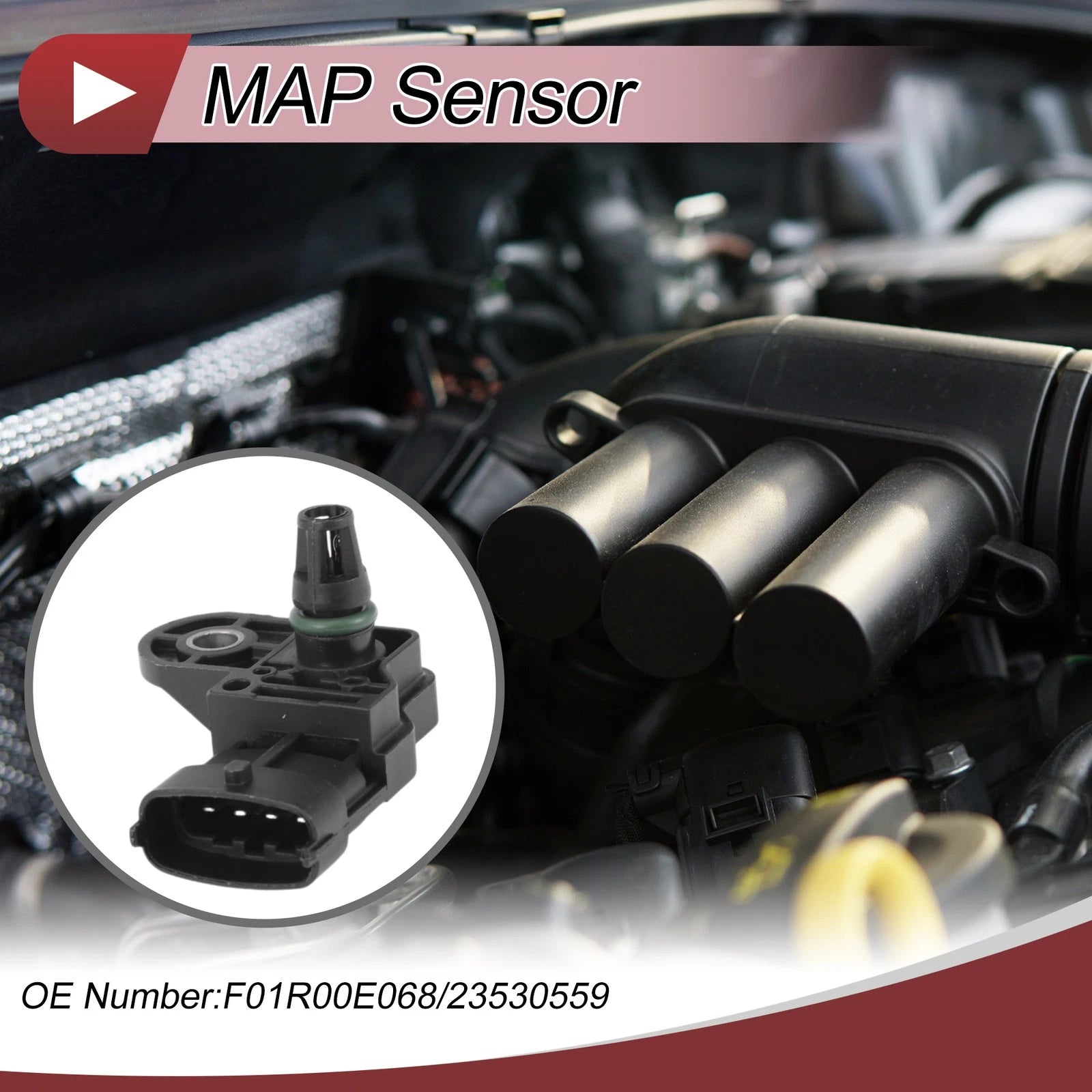 MAP Sensor No.F01R00E068 for Chevrolet Tornado Van