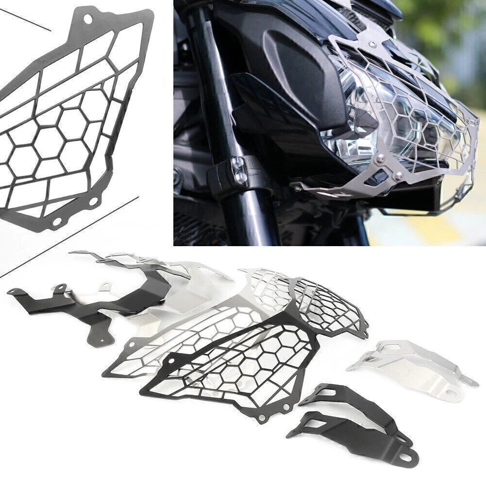 Headlight Radiator Grill Protector Cover for Kawasaki Z900 (2017–2018)