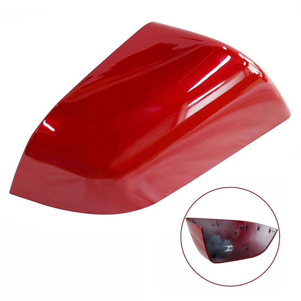 Left Side Mirror Trim for Tesla Model 3 (2017–2021) - Red