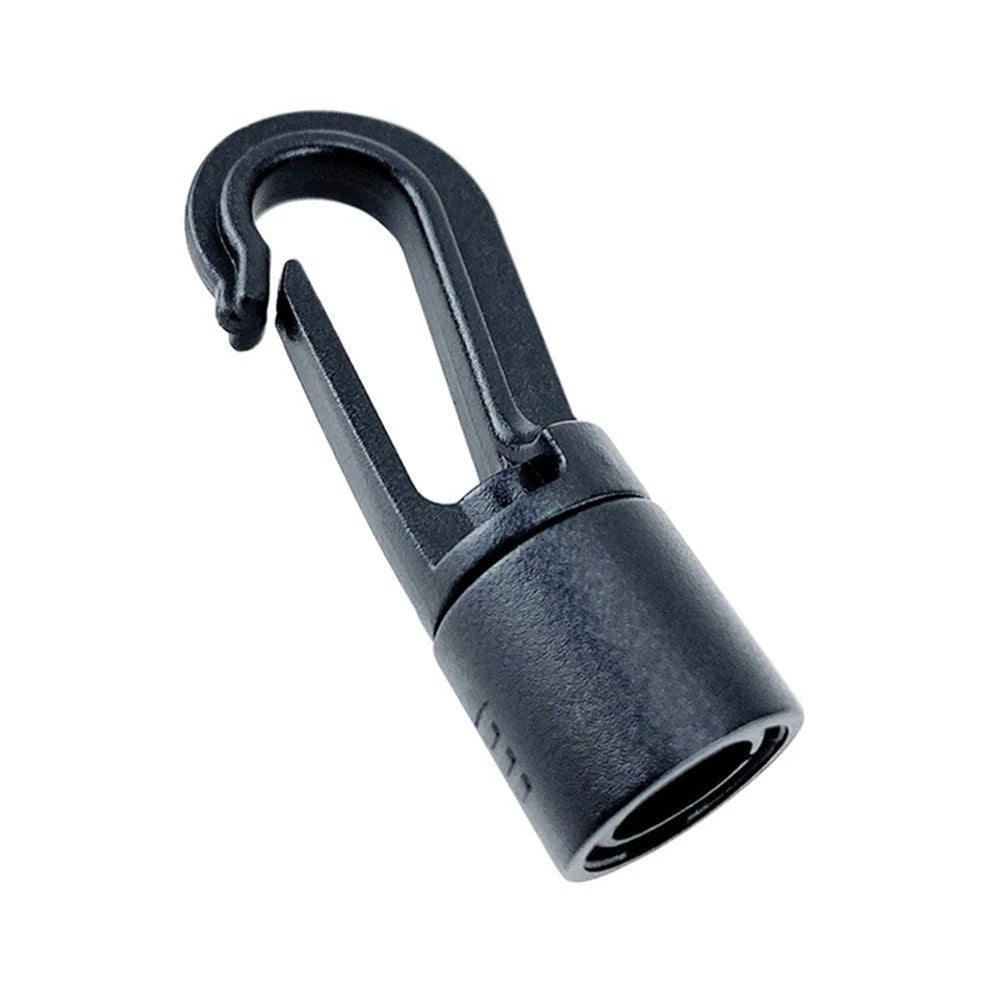 Pack of 10 Plastic Kayak Buckle Shock Elastic Cord Hooks