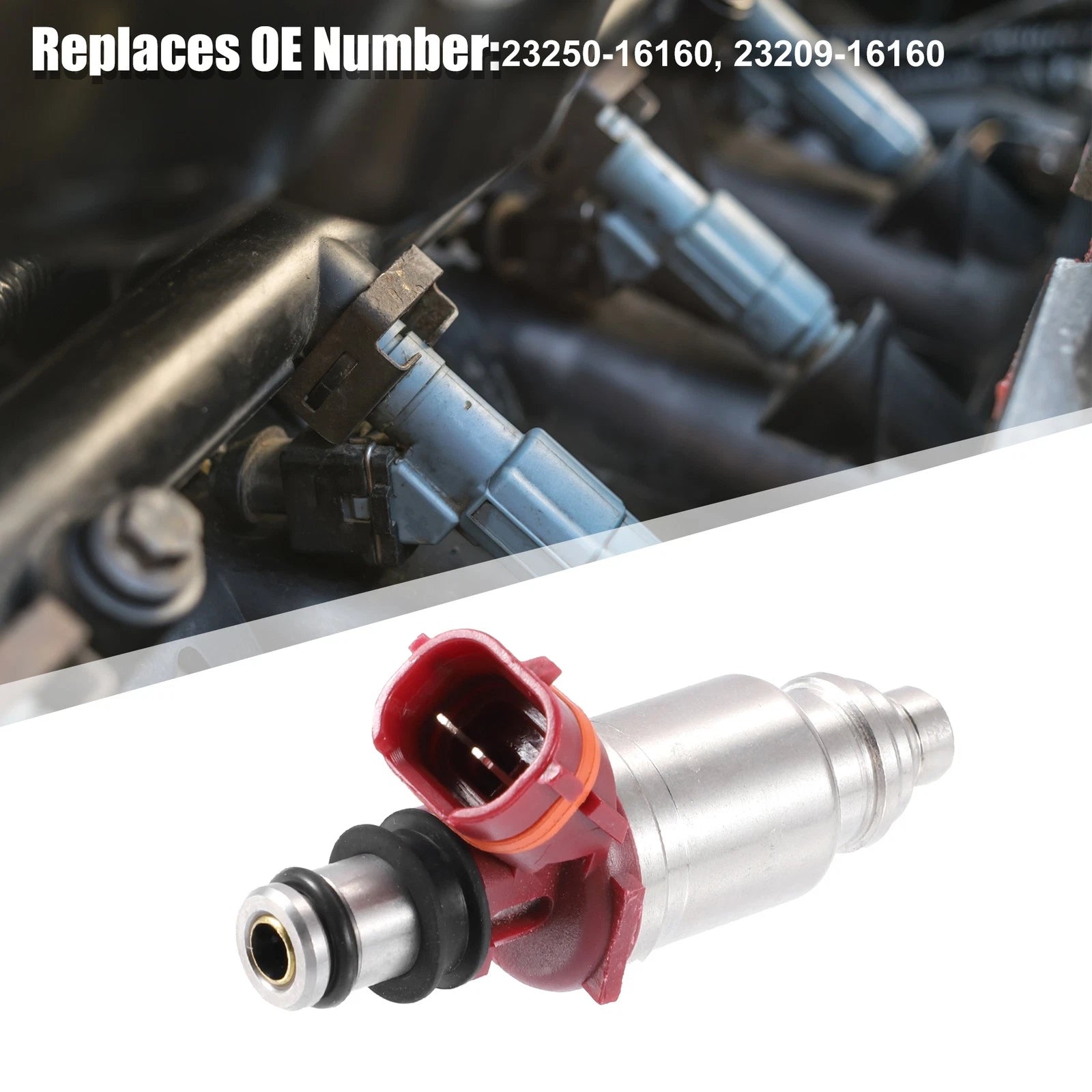 4pcs Fuel Injector Replacement for Toyota Celica 1.8L (1994–1997)