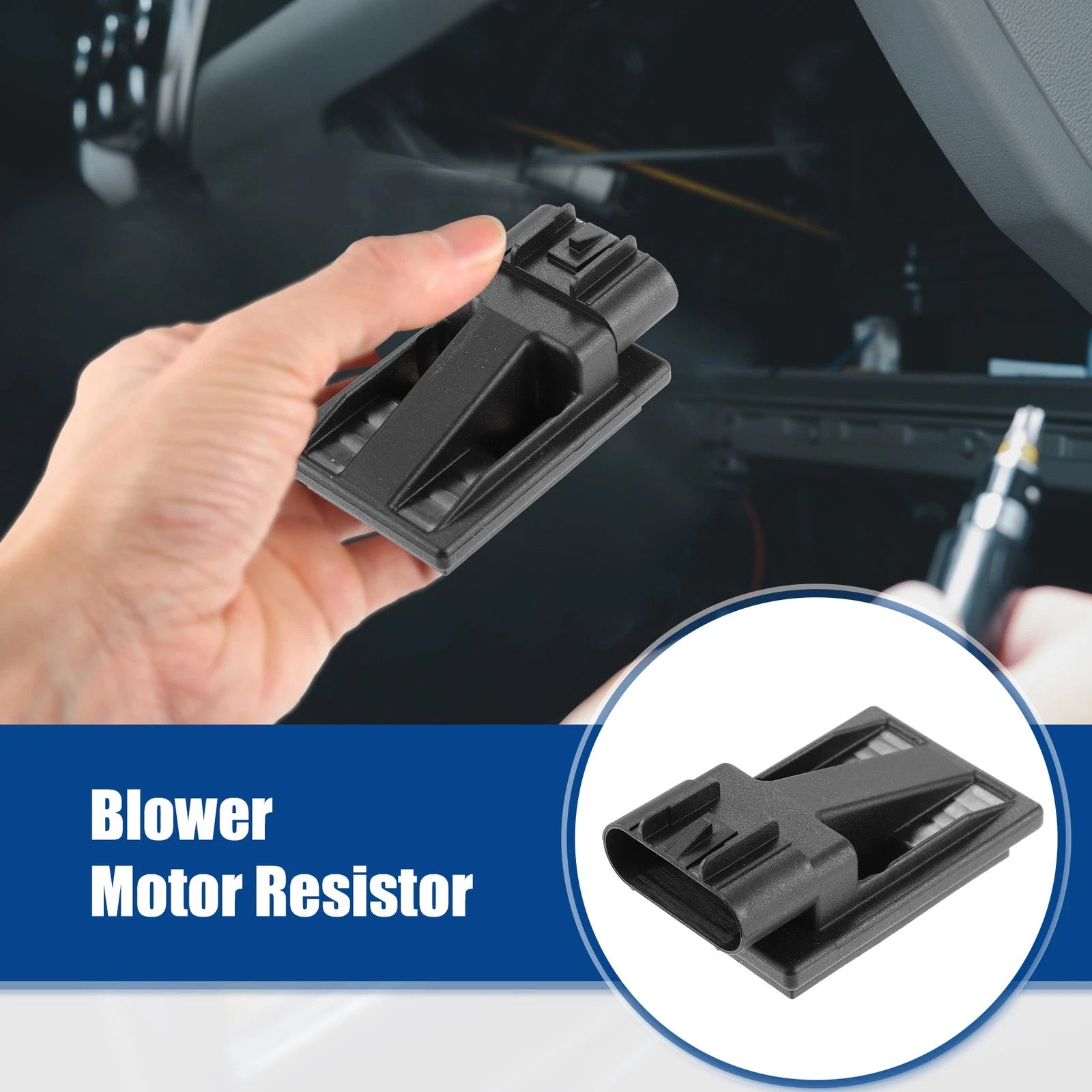 1 Pcs AC Heater Blower Motor Resistor Replacement for Chevrolet Trailblazer (2002–2006)