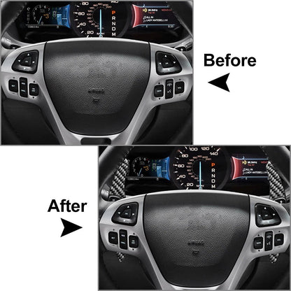 Steering Wheel Shifter Paddle Extensions for Ford Explorer (2013–2019)