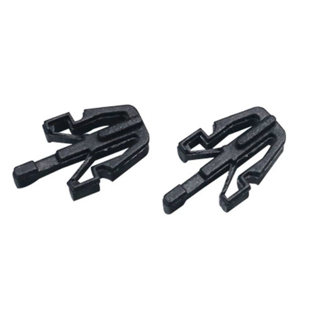 Pack of 50 Black Plastic Grille Retainer Clips for Various Applications
