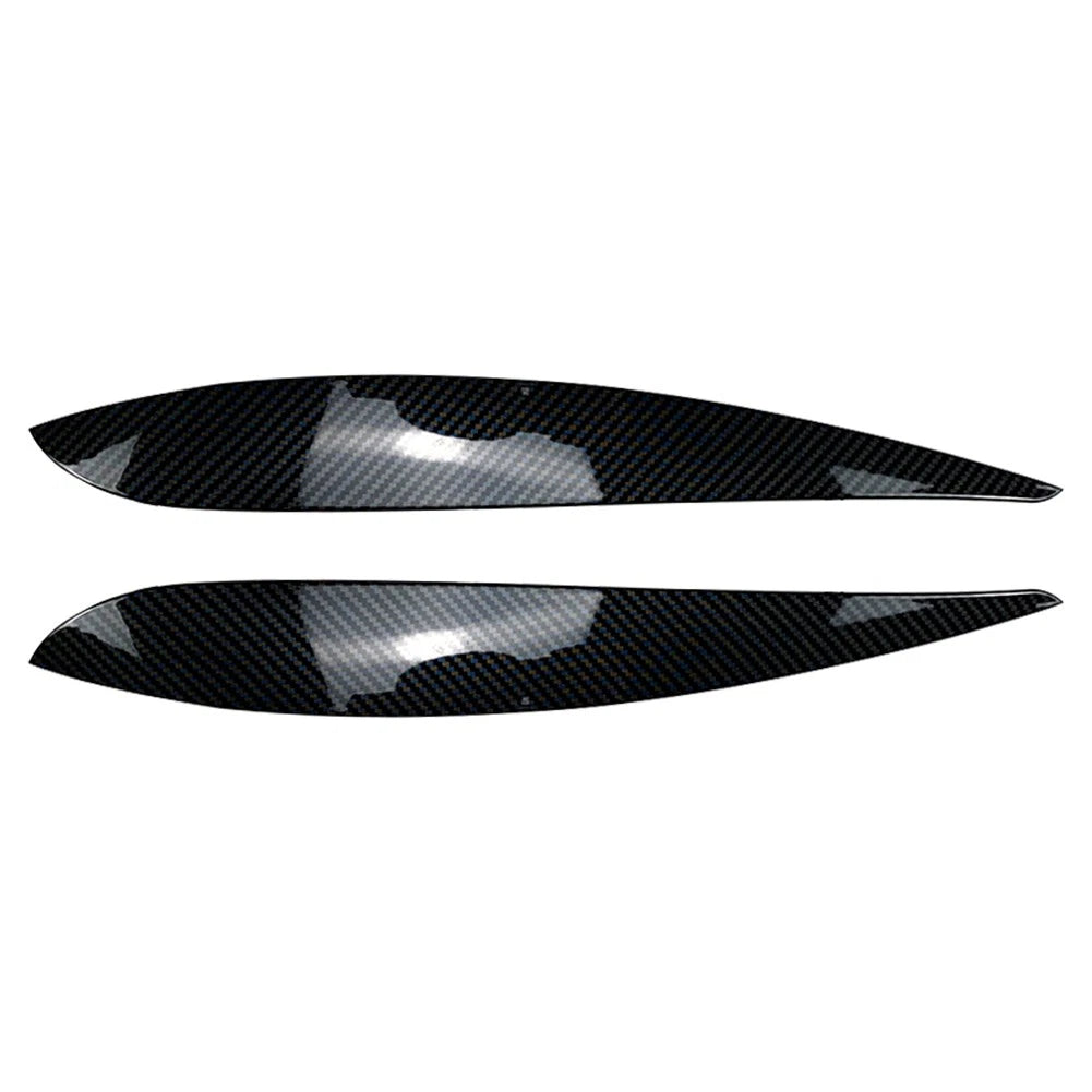 Headlight Eyebrow Eyelid Molding Trim for VW Polo 9N (2005–2009) Carbon