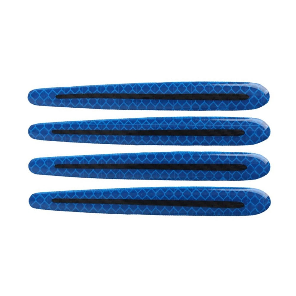 Universal Carbon Fiber Door Handle Reflective Sticker Scratch Protection