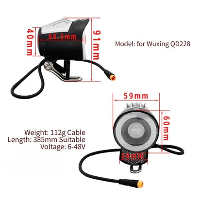 LED Bicycle Headlight for Universal Fit (2010–2023)
