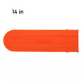 Chainsaw Chain Bar Cover for 14" Models (Protective Shell, Orange)