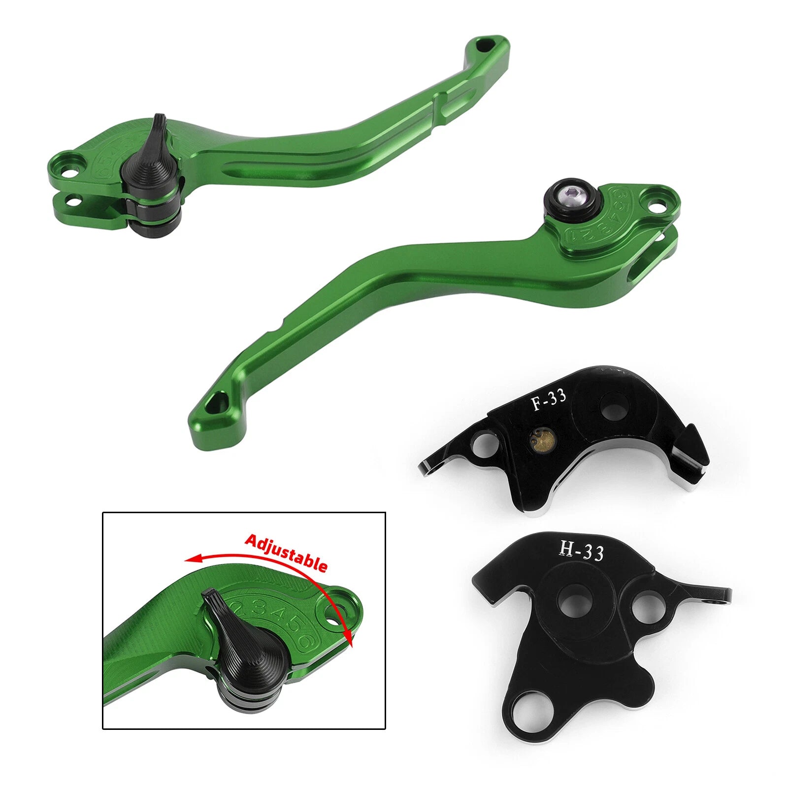 CNC Short Clutch Brake Lever for Honda CB1000R (2008–2016) CBR1000RR (2004–2007) T9