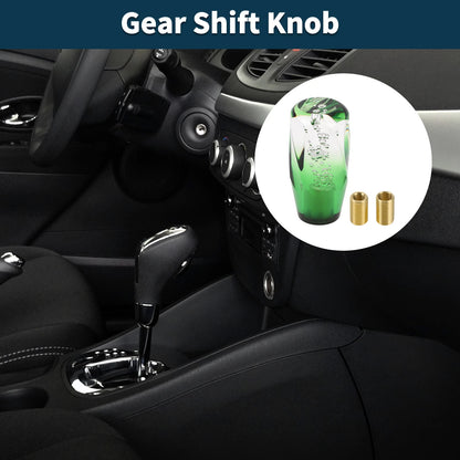 Set of 1 Gear Shift Knob with 2 Adapters for Universal Fit (10cm)