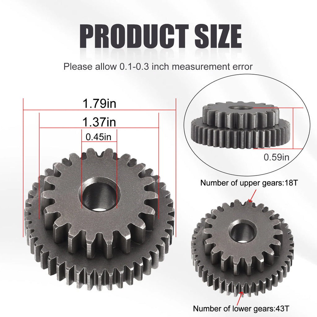 Starter Reduction Gear for Honda Big Red ATC250ES / Fourtrax TRX250 TRX350 (1986)