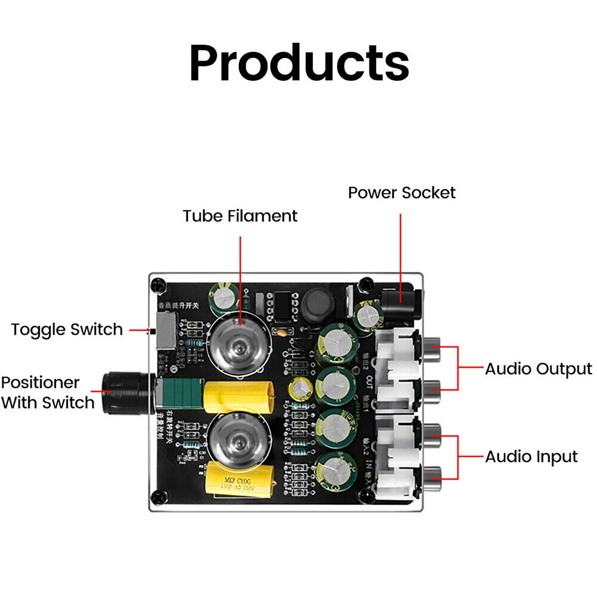 HiFi 6K4 Tube Preamplifier for Home Theater (2010–2023)