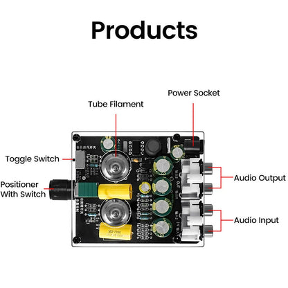 HiFi 6K4 Tube Preamplifier for Home Theater (2010–2023)