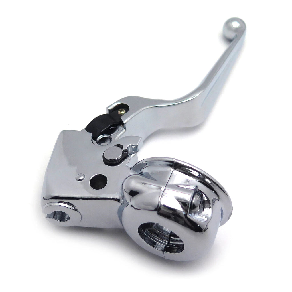 Chrome Clutch Lever with Mount Bracket for Harley Softail (1996–1997)