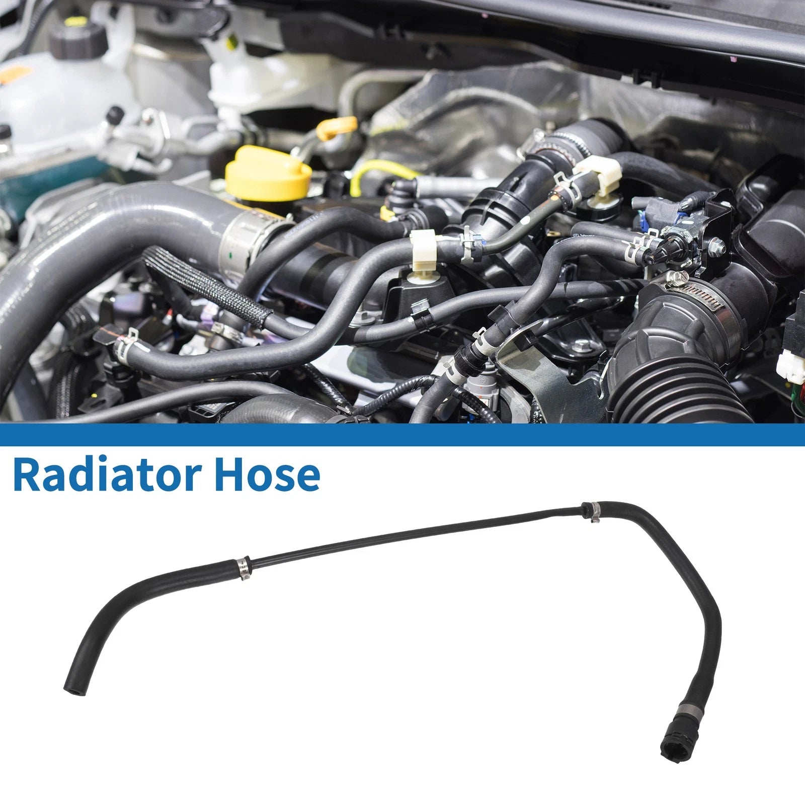 Radiator Hose Replacement for BMW Z4 3.0L (2009–2011) Black