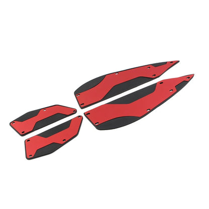 Running Board Kit for Yamaha XMAX 300 250 400 (2017–2023) Aluminium Red