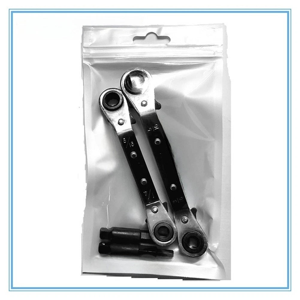 Professional HVAC Service Wrenches 1/4 3/16 5/16 3/8 Inch Ratcheting Design