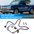 Left Tail Light Wiring Harness Replacement for Chevy Silverado 1500 2500 3500 (2014–2018)