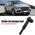 Car Brake Oil Exchange Tool with Connector for Air Bleeder Functionality