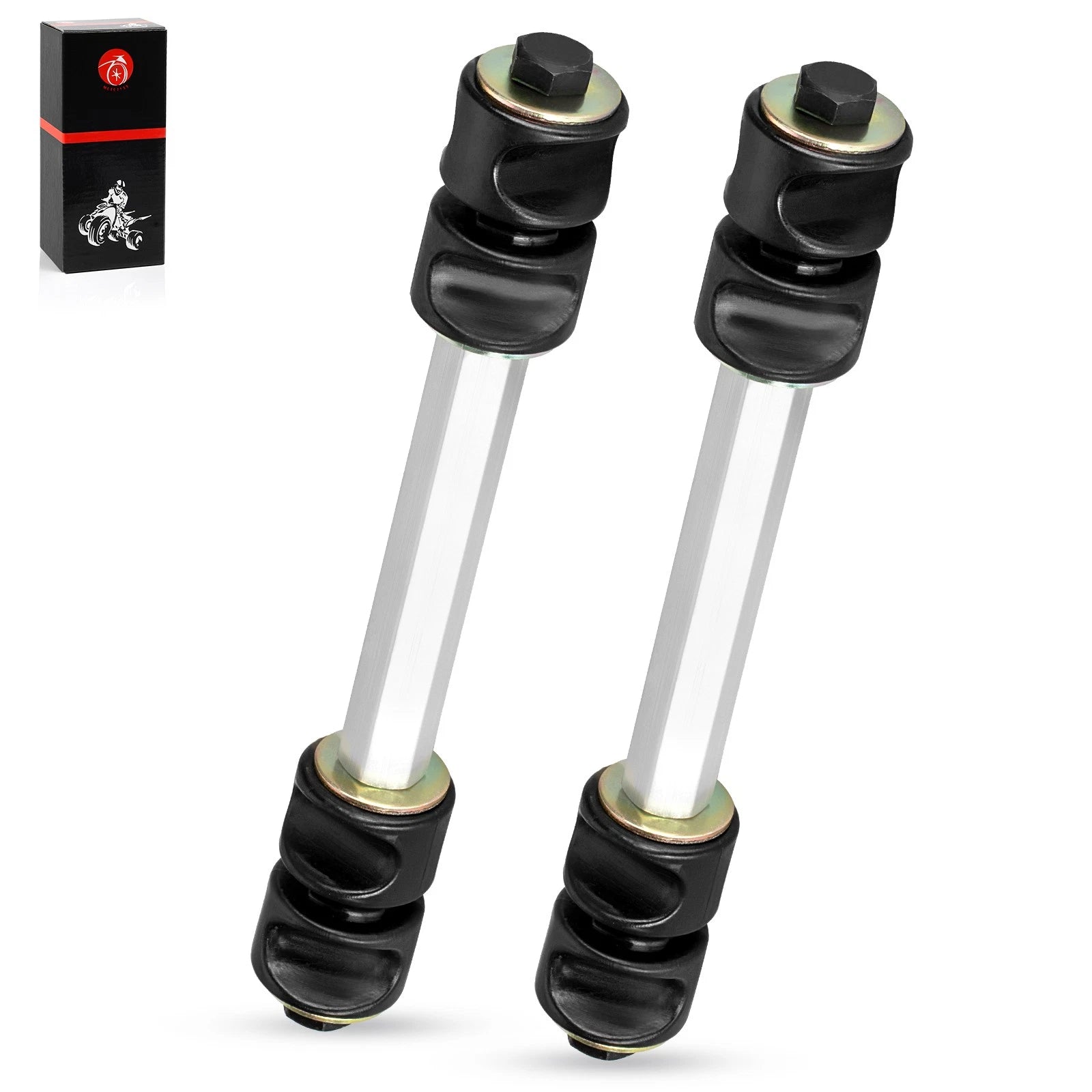 2 Rear Stabilizer Linkage Rod Shaft Kit for Polaris Sportsman 800 (2005–2014)