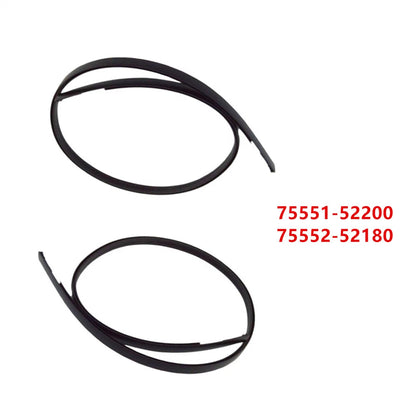 2Pcs Roof Side Weatherstrip Molding for Toyota Yaris Hatchback (2012–2014)