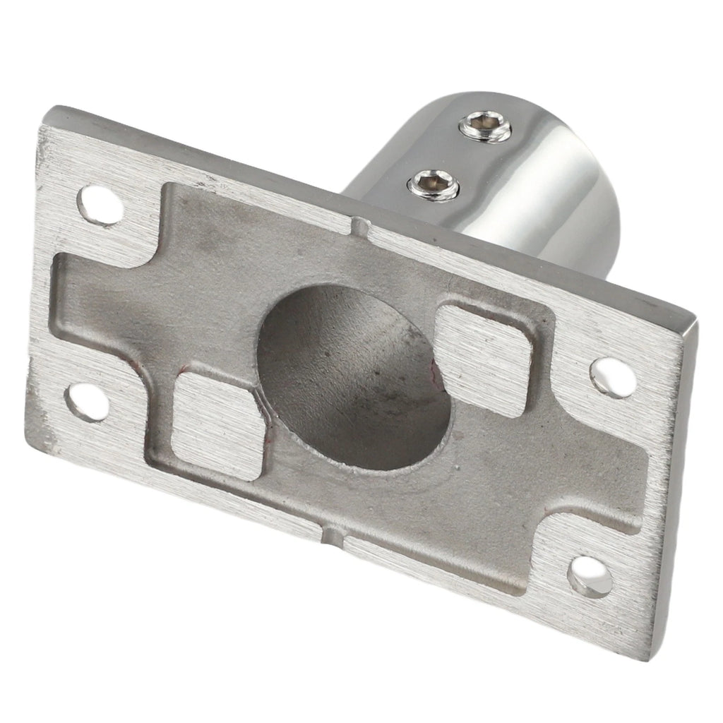 22MM Rectangular Base for Handrails (Marine Grade Stainless Steel)