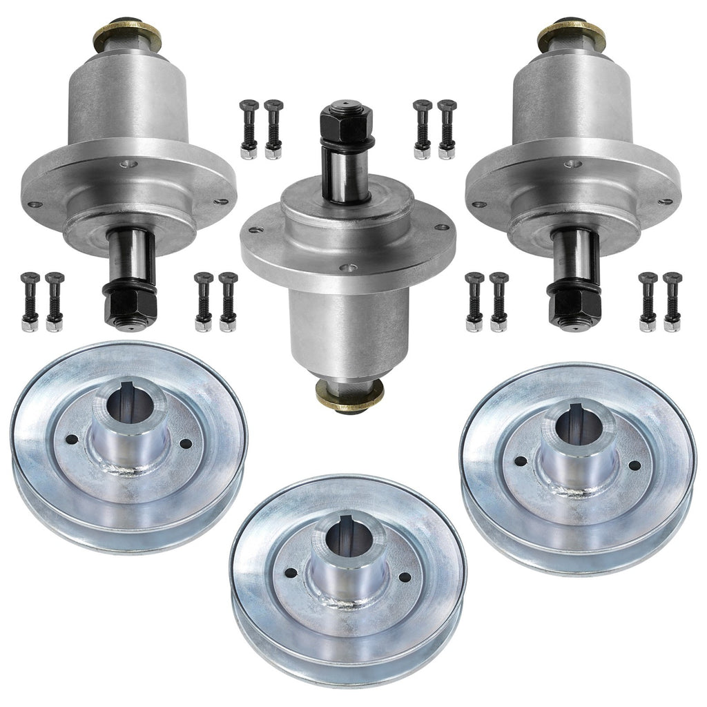 Deck Spindle and Pulley Replacement for Scag Freedom Z 48 in (2019–2024)