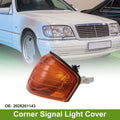 Left Corner Signal Light Cover Replacement for Mercedes-Benz (1994–2000)