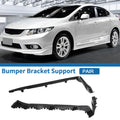 Rear Bumper Retainer Brackets Pair Replacement for Honda Civic (2016–2021)