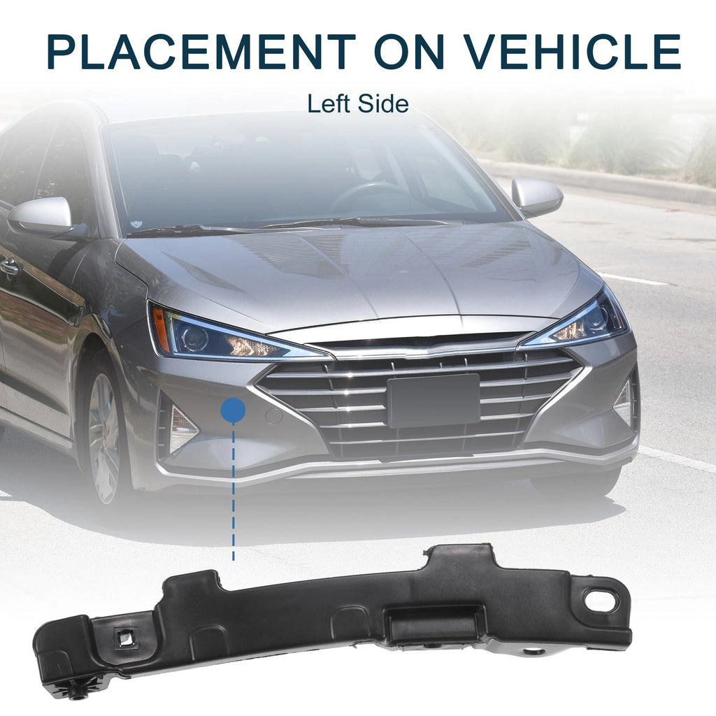 Left Front Bumper Retainer Bracket Replacement for Toyota Highlander (2014–2019)