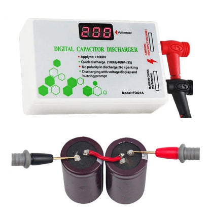 Fast Capacitor Discharger for Safe Voltage Discharge