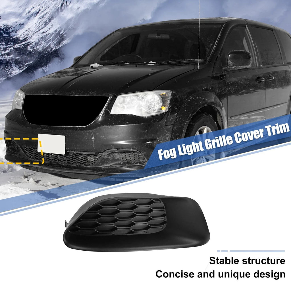 Fog Light Grille Cover Front Left Replacement for Dodge Grand Caravan (2011–2020)