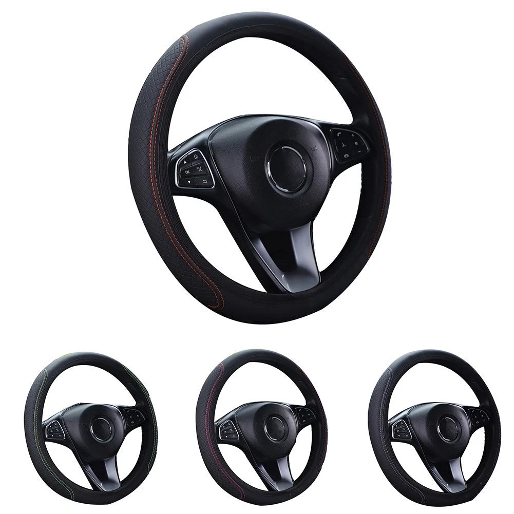 Steering Wheel Cover for Car Accessories (Universal Fit)
