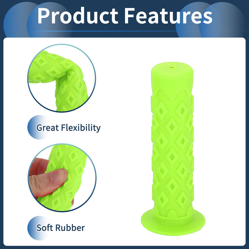 Handlebar Grips Cover 120mm End Grip Protector Rubber for Bike (1Pair)