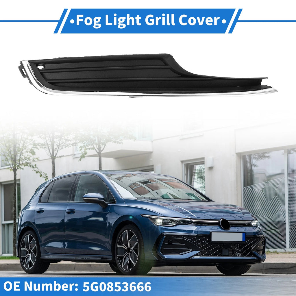 Front Right Fog Light Grill for Volkswagen Golf (2013–2017)