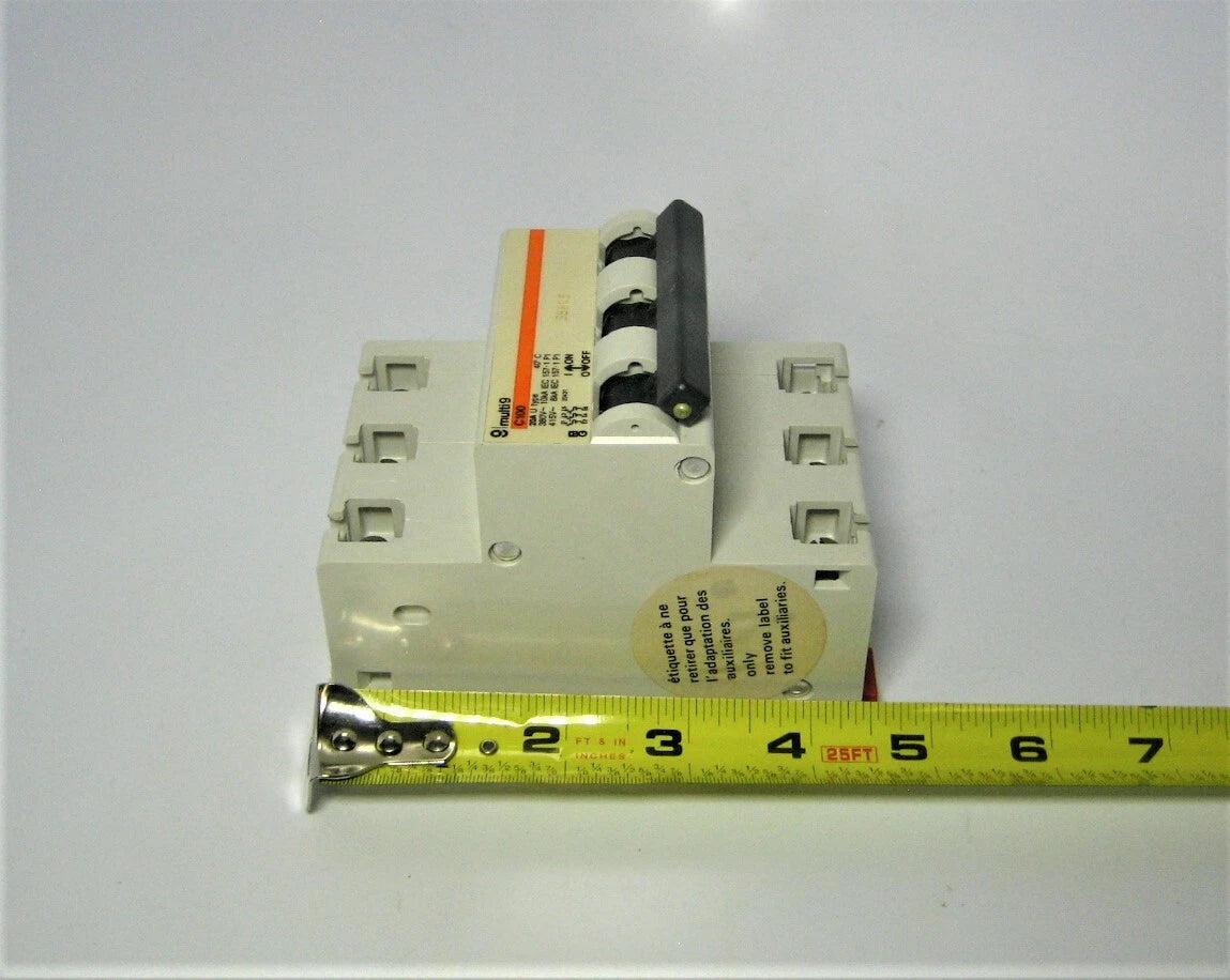 Merlin Gerin 20431 Multi 9 C100 3-Pole 415VAC 20Amp Circuit Breaker