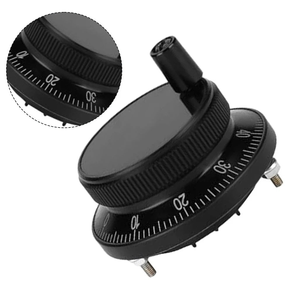60mm CNC Handwheel Pulse Encoder for Lathe Milling with 6 Terminals