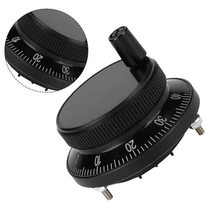 60mm CNC Handwheel Pulse Encoder for Lathe Milling with 6 Terminals
