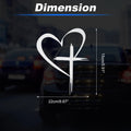 Reflective Bumper Decal for Universal Fit (1 Piece)