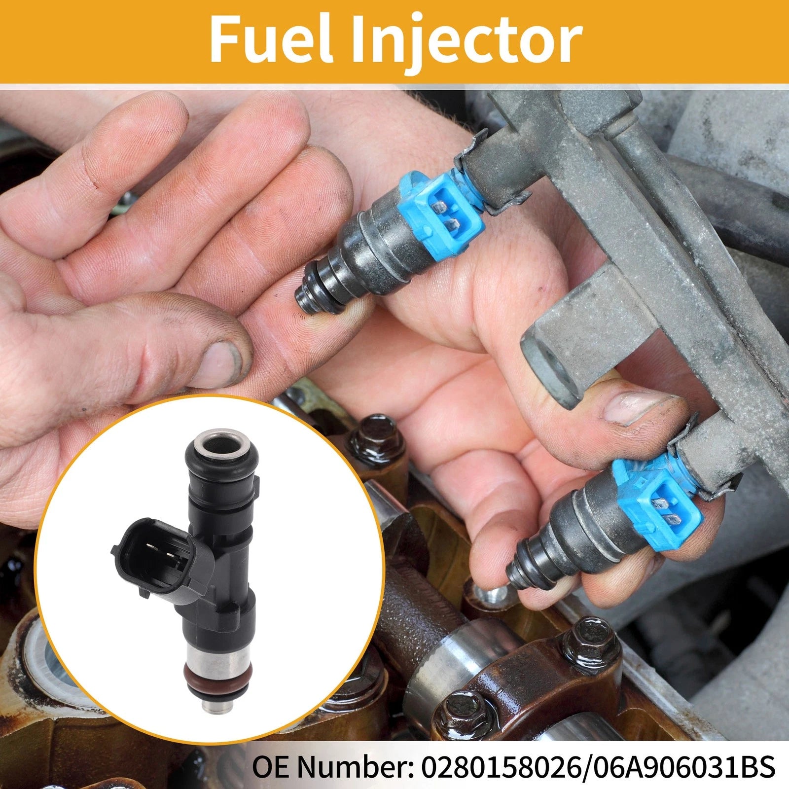 Fuel Injector Replacement for Volkswagen Jetta 2.0 (2004–2006)