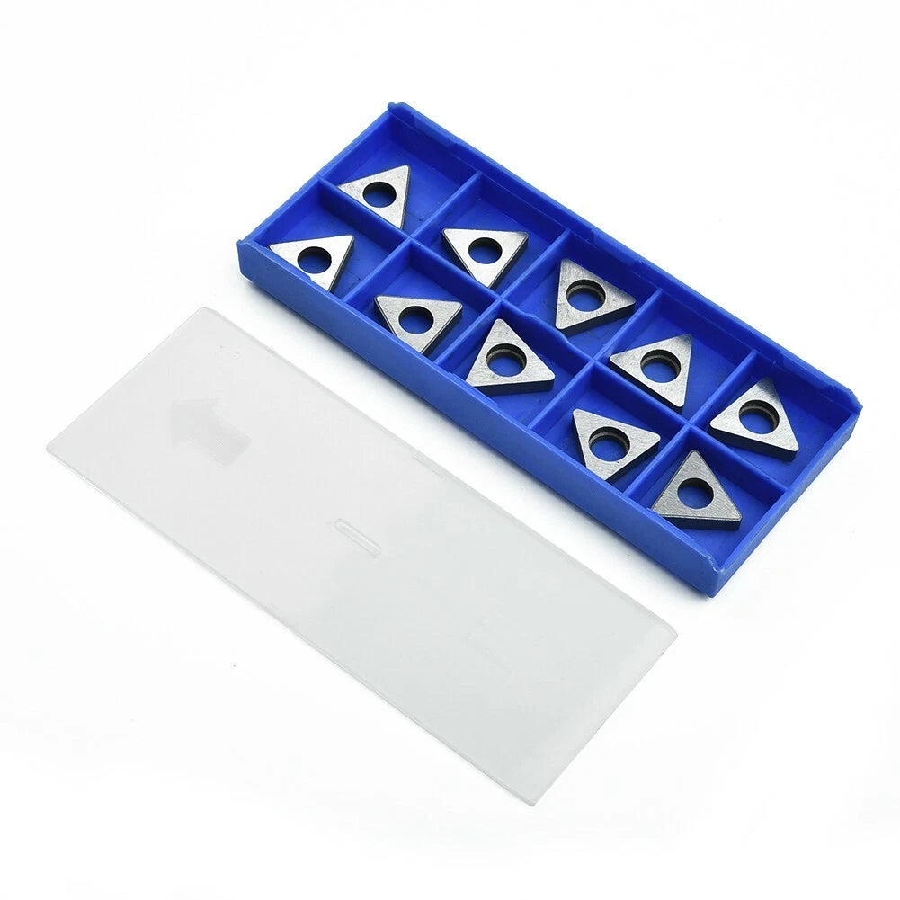 10Pcs Carbide Shim for TNMG1604 Insert Turning Tool Holder