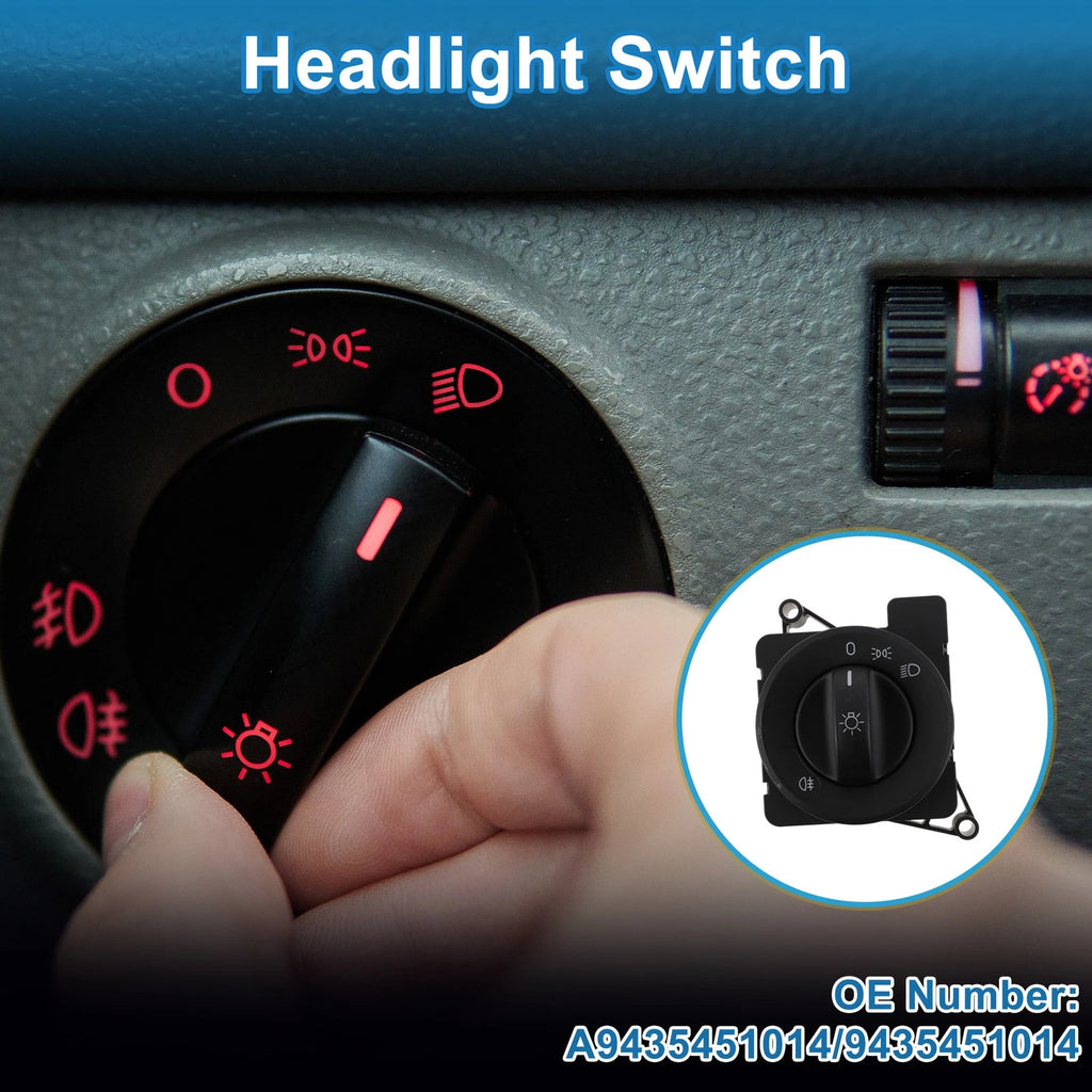 Headlight Switch OEM Replacement for Mercedes-Benz Actros (2001–2013)