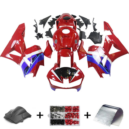 Injection Fairing Kit for Honda CBR600RR (2013–2026) F5 Red ABS Plastic