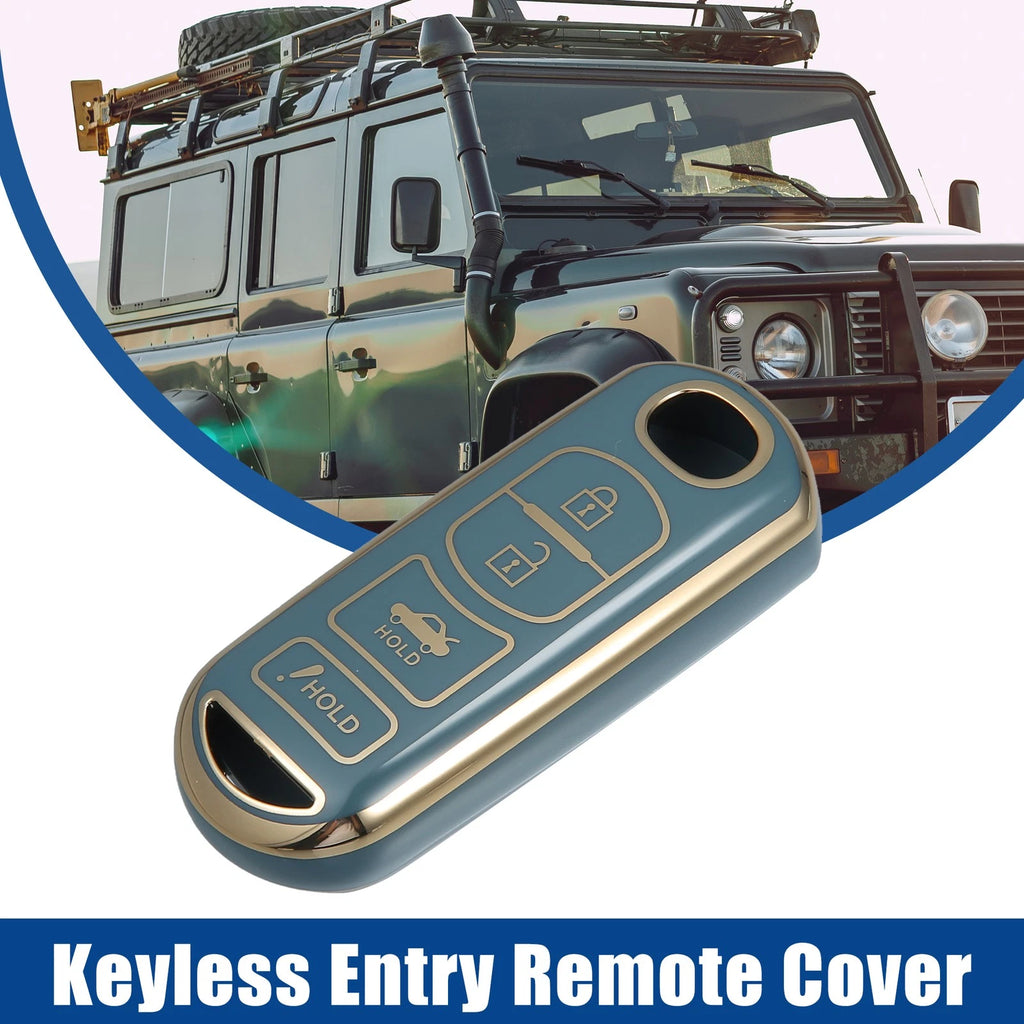 Key Fob Cover Replacement 4 Button for Mazda 3 (2014–2018)