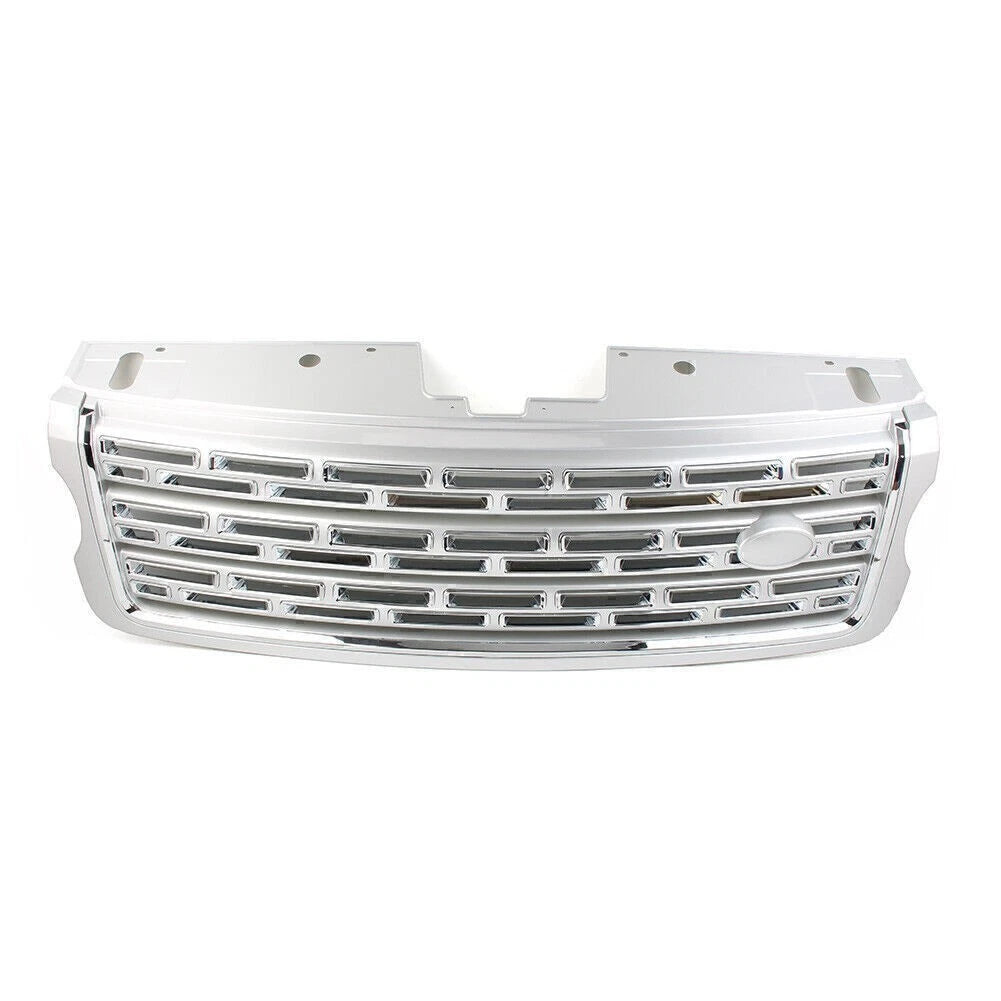 Front Bumper Upper Grille for Land Rover Range Rover (2013–2017) - Silver