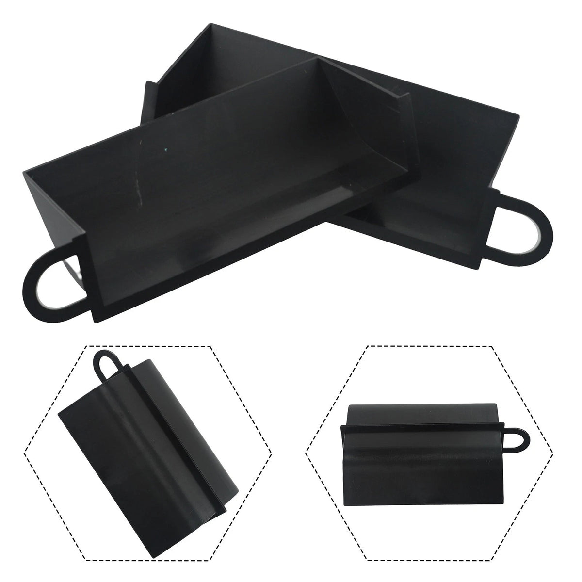 1 Pair Auto Air Scoops for