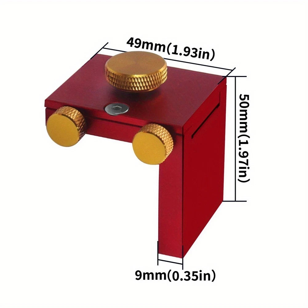 L Shaped Steel Ruler Square for DIY Measurements (90 Degree)