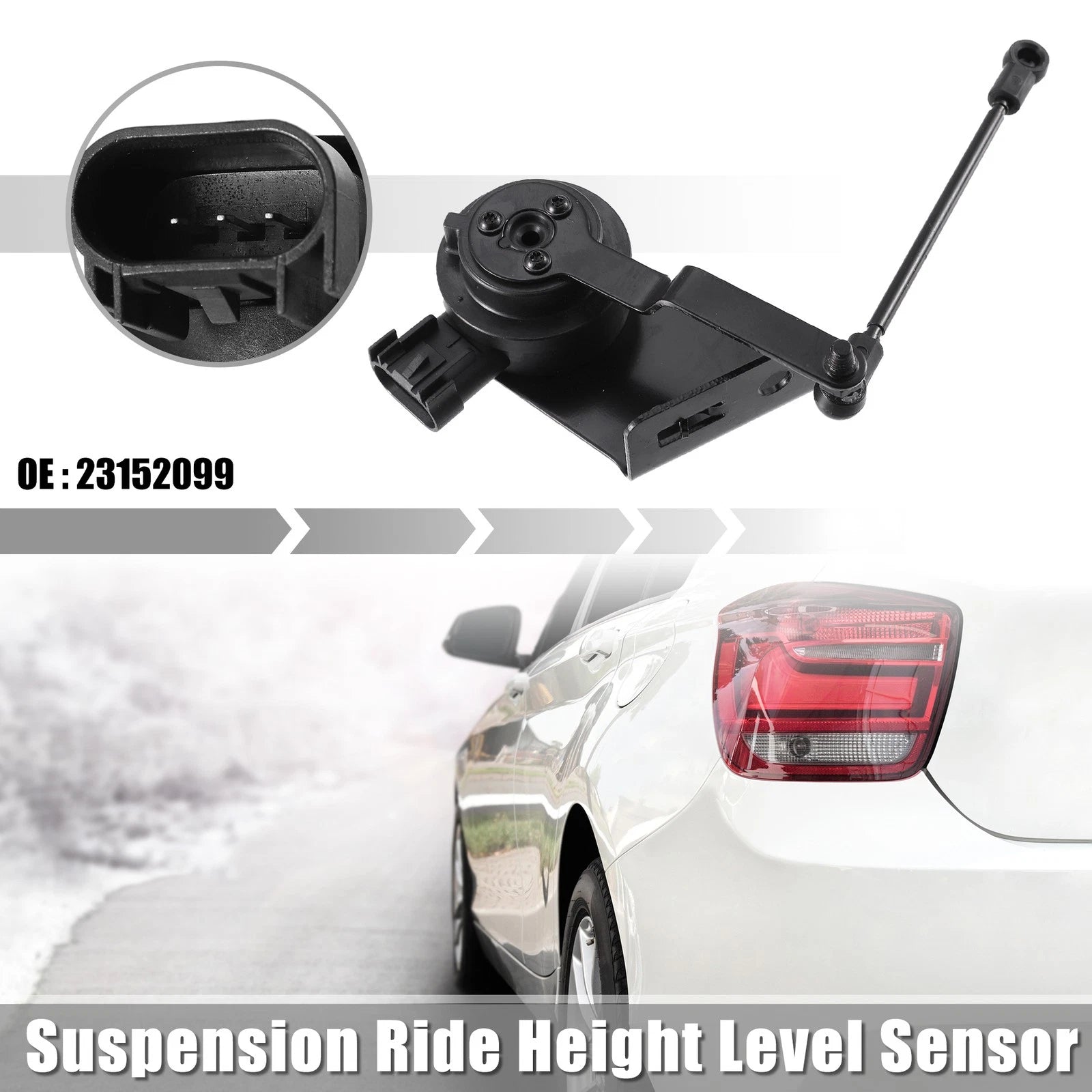 Air Suspension Ride Height Level Sensor Front Right for Cadillac (2015–2020)